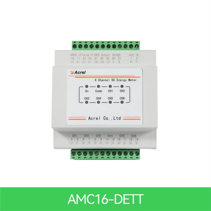 Mesurydd Ynni DC Aml-sianel